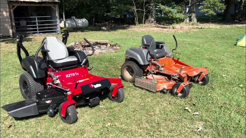 Redmax vs Husqvarna Riding Mower