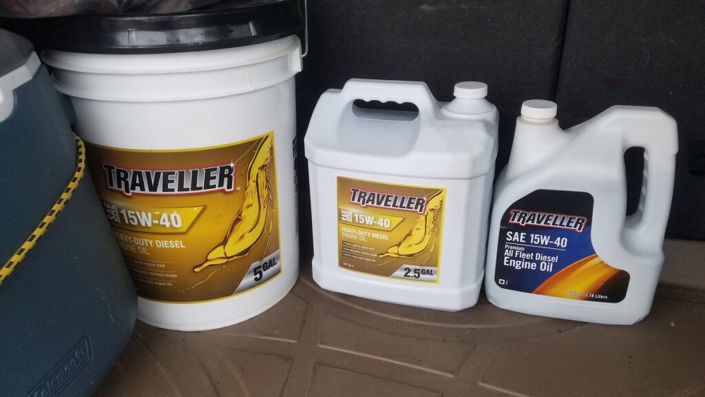 Traveller Oil vs Rotella