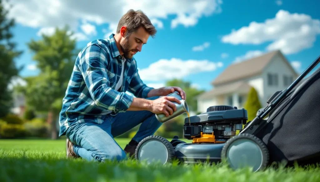 What Kind of Oil Does a Lawn Mower Take? Essential Guide
